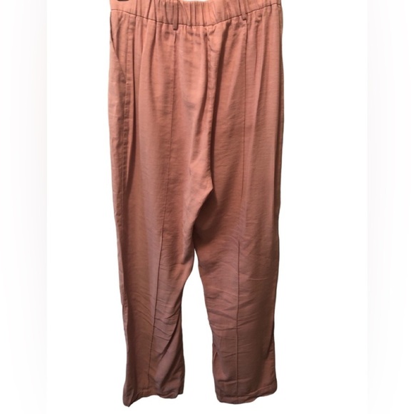 Princess Polly Kirstyn Pants Size 8X31” Pink Straight Leg High Waisted Preppy - Picture 3 of 11